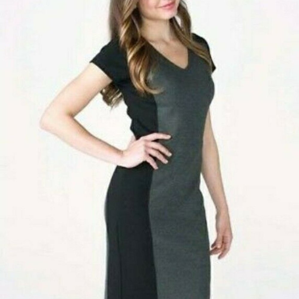 Ruby Ribbon Slimming‎ Shapewear Sheath Dress Black